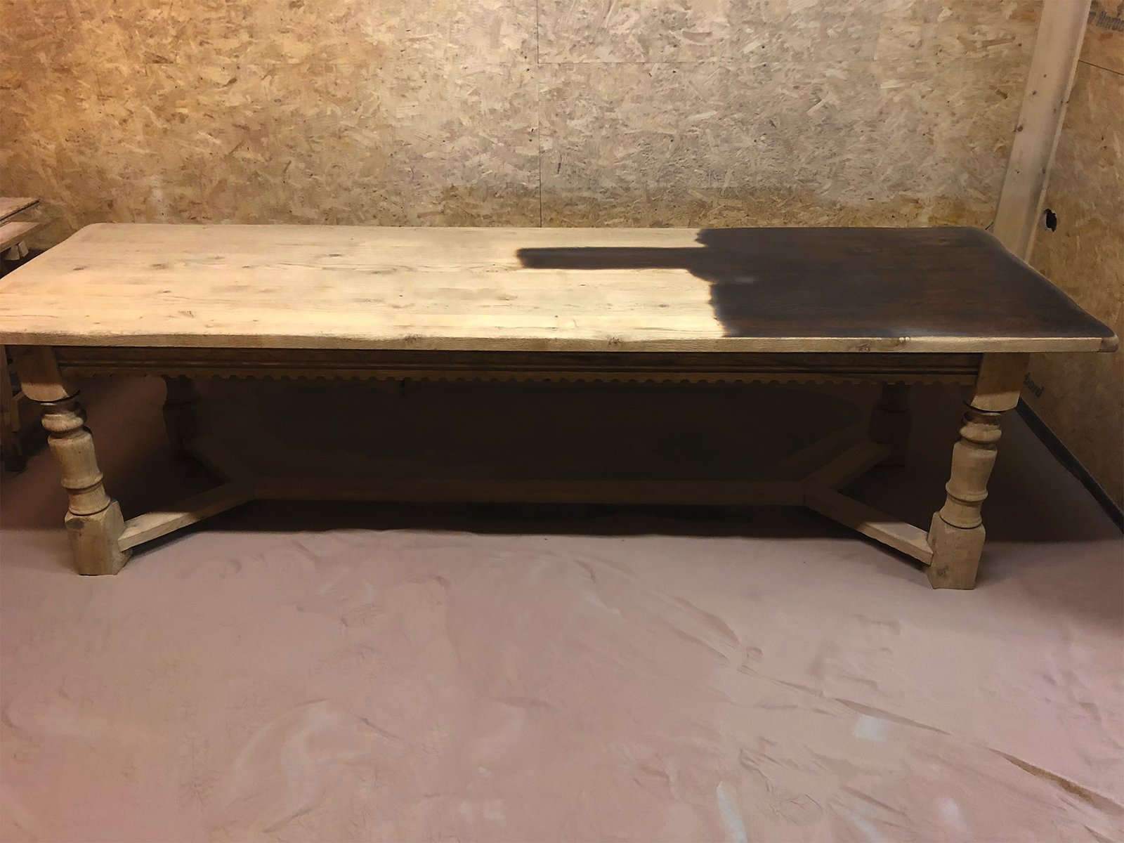 Geluchtgomde eettafel