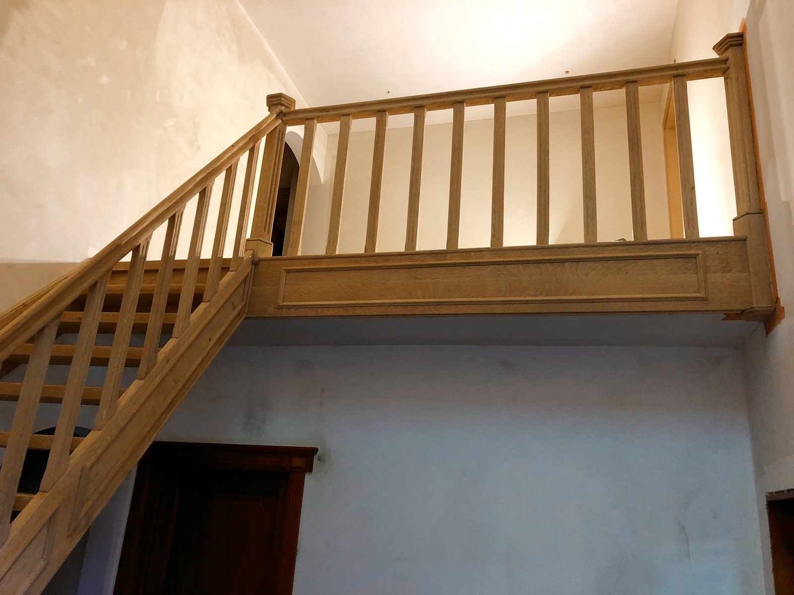 Gezandstraalde trap in Gent